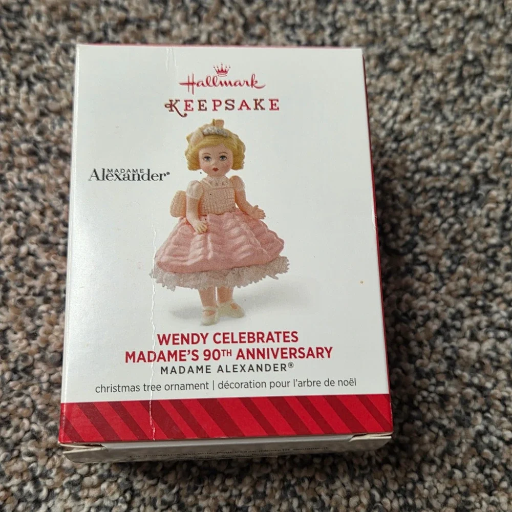 Hallmark Keepsake 2014 Madame Alexander Wendy 90th Anniversary Ornament 19th